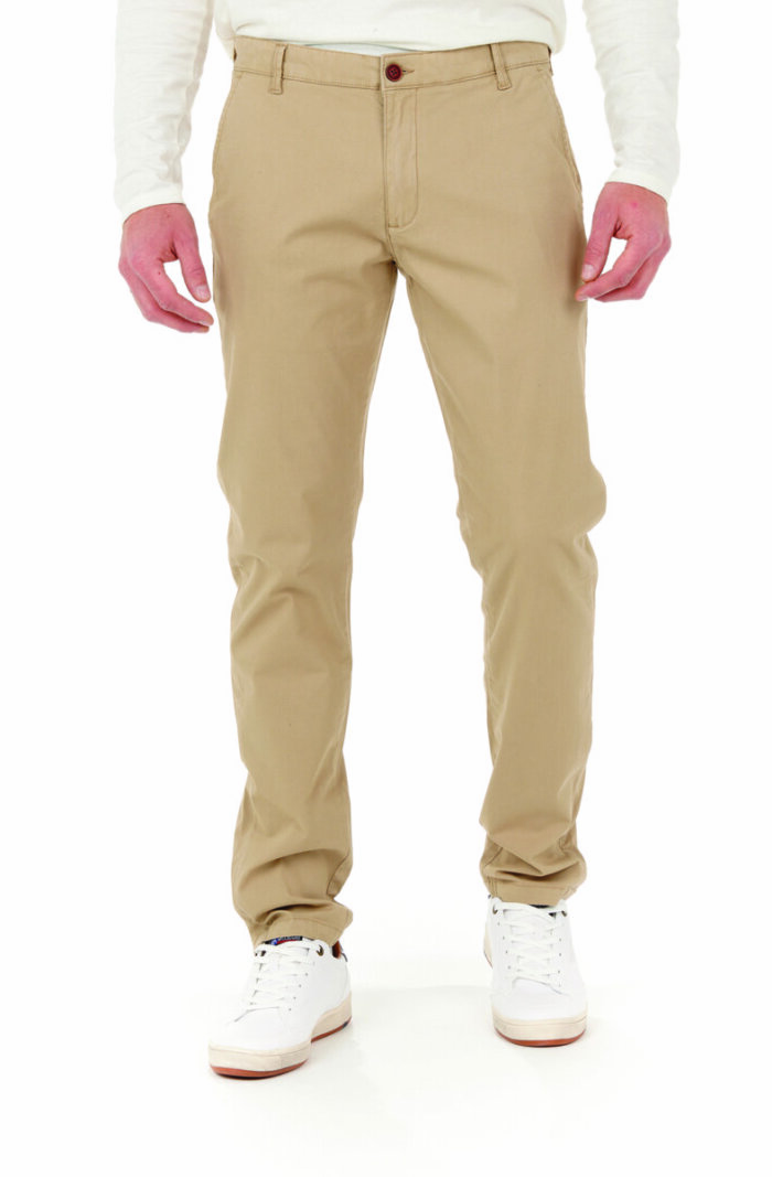Chino Dobby pants, navy, beige.