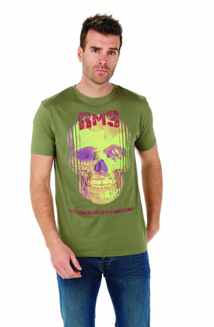 T-Shirt MC Skull. Manches longues