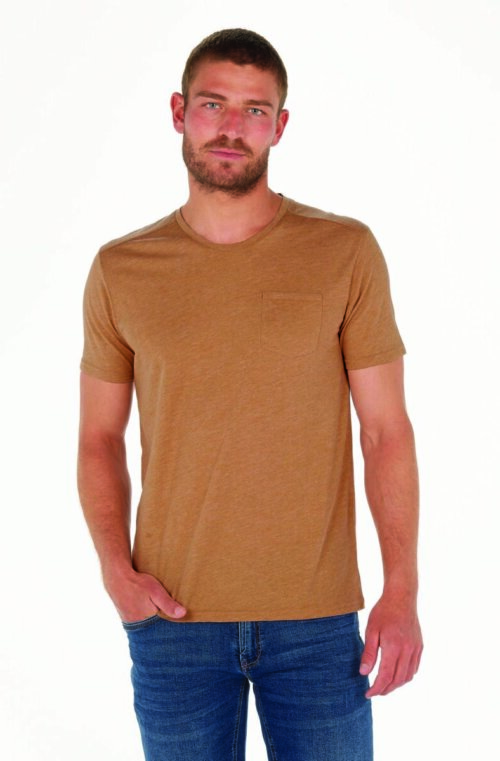 Heathered Ground Collar T-Shirt